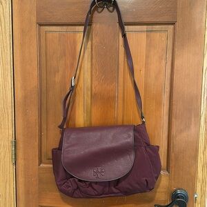 Fuchsia Tory Burch diaper bag